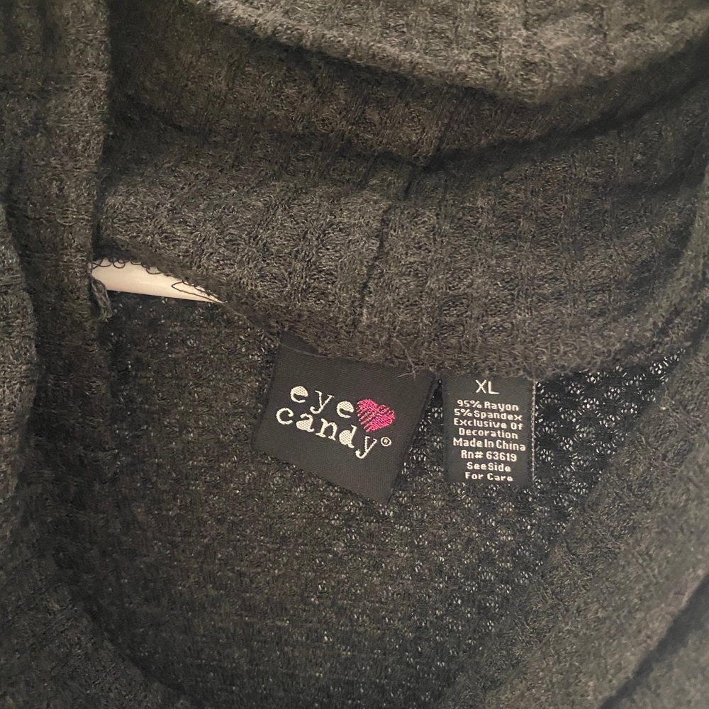 Cowl Neck Long Sleeve Light Sweater